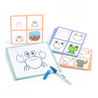 Leren Tekenen - Step by Step baby's en Co | Djeco