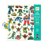 djeco stickers robot