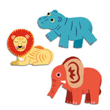 Stickers Savanna Dieren 62 Stuks | Djeco