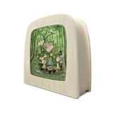 Gwen's Illustrations | Theekransje in het bos | Silhouet | Toverlux