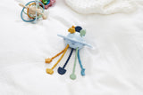 Silisoft Zip Pull Toy UFO Rainbow | Tickit