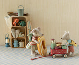 Tricycle Mouse Big Sister Green | Maileg