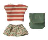 Tricycle Mouse Big Sister Green | Maileg