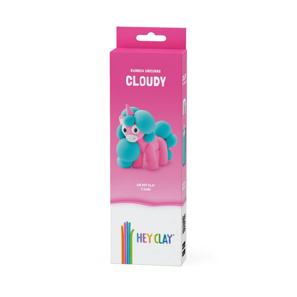 hey clay unicorn cloudy