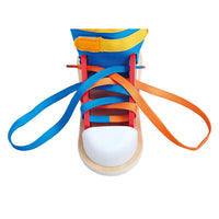 Leren Strikken Veterschoen | Hape