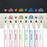 Vivid Pop Acryl Markers Water Based Paint Markers Metallic 8 Stuks | Ooly
