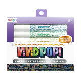 Vivid Pop Acryl Markers Water Based Paint Markers Metallic 8 Stuks | Ooly