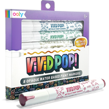 Vivid Pop Acryl Markers Water Based Paint Markers Metallic 8 Stuks | Ooly