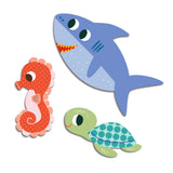 Stickers Zeedieren 62 Stuks | Djeco
