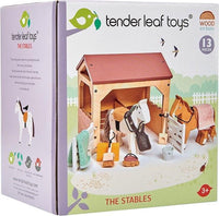 Horse Stable Tender Leaf Toys