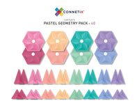 Geometry Pastel 40 delig | Connetix Tiles