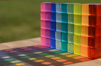gekleurde blokken bauspiel