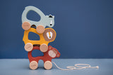 Wooden Pull Toy Rabbit | Trixie