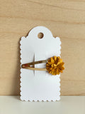 Hair clip Flower white