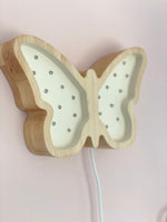 Butterfly Wooden Lamp